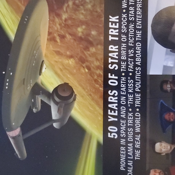 Star Trek Time Magazine Special Edition 50 years mag - Picture 12 of 13